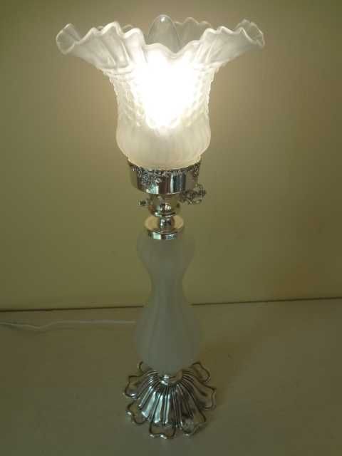 Гръцка лампа от метал и стъкло