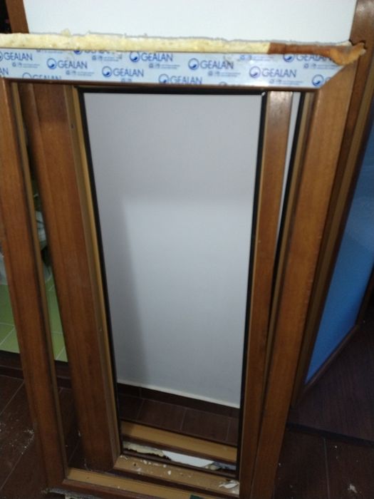 Geam termopan stejar auriu