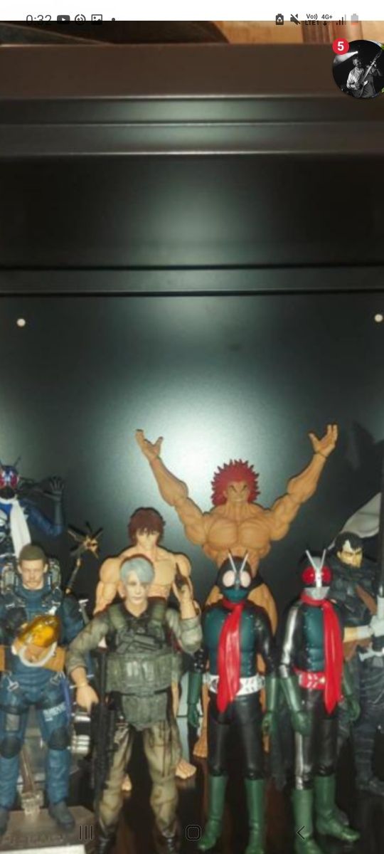 Anime Storm Collectibles Action Figures Baki и  Yujiro Hanma