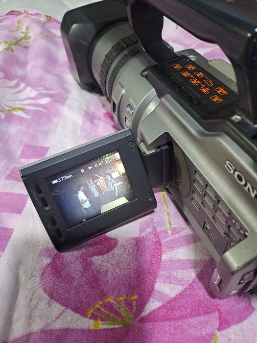 Camera video FX2100 lampa 2bateri