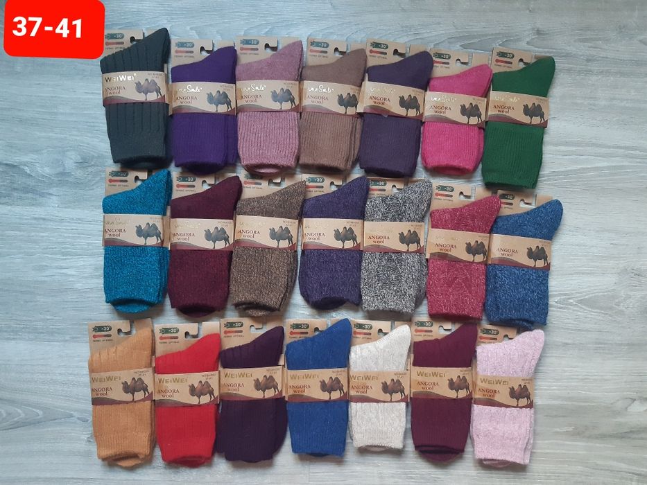 Sosete de lana angora