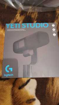 Микрофон Logitech Yeti Studio, динамичен, суперкардиоиден, XLR, черен