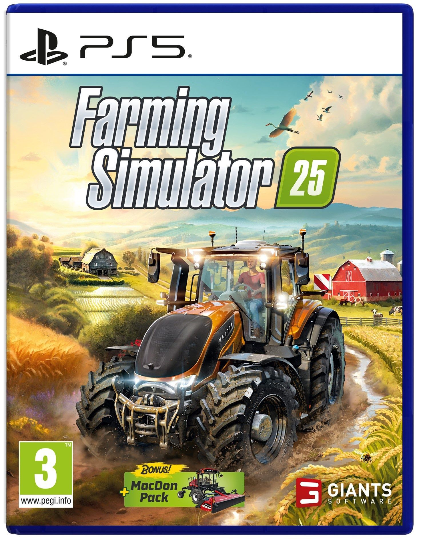 Продавам лицензиран ключ от Giants software за Farming simulator 25