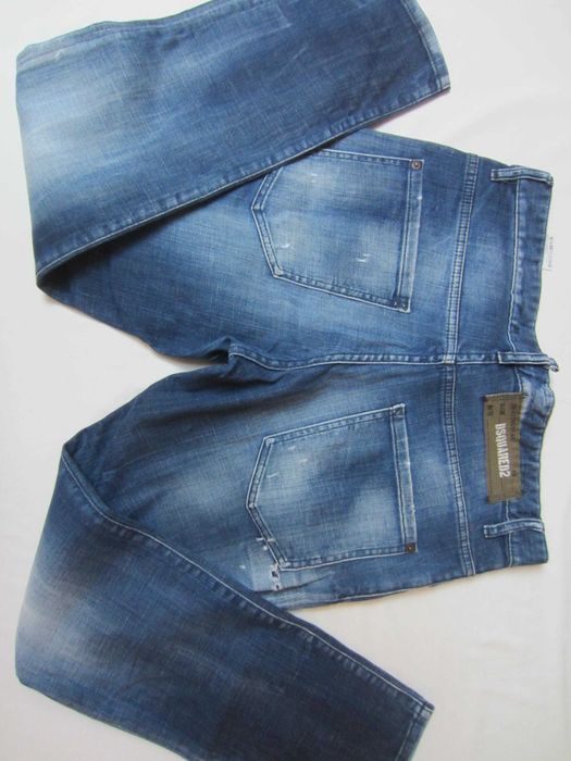 Blugi Dsquared2,mas.52 W33L30,Talie=88cm,Lung=98cm,skinny,stare f.buna