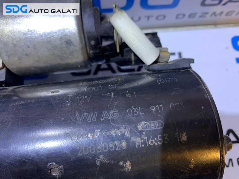 Electromotor cu 10 Dinti Cutie Manuala Audi Q5 2.0 TDI CAGA CAGB CAHA CAHB 2009 - 2012 Cod 03L911021 0001115056