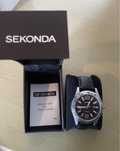 Ceas SEKONDA ref:866393 nou sigilat barbatesc,model deosebiy curea pie