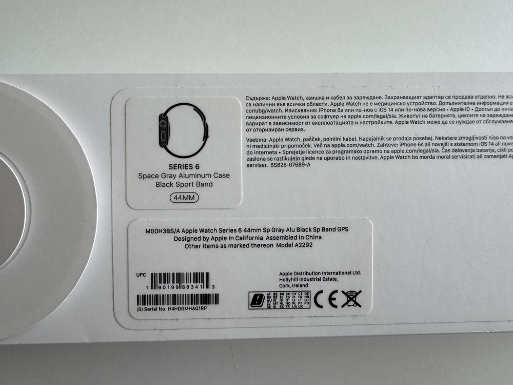 Apple watch S6 44mm