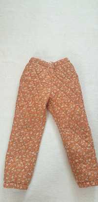 Pantaloni matlasati Zara 8-9 ani ( 130 cm)