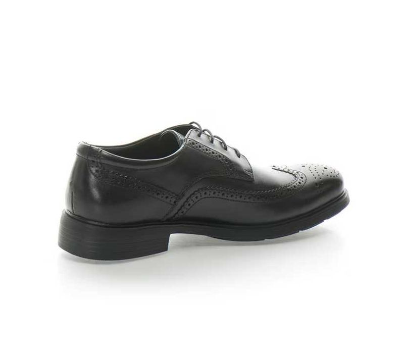 Geox, Нови кожени обувки Brogue Dublin, Мъжки, Черни, 42