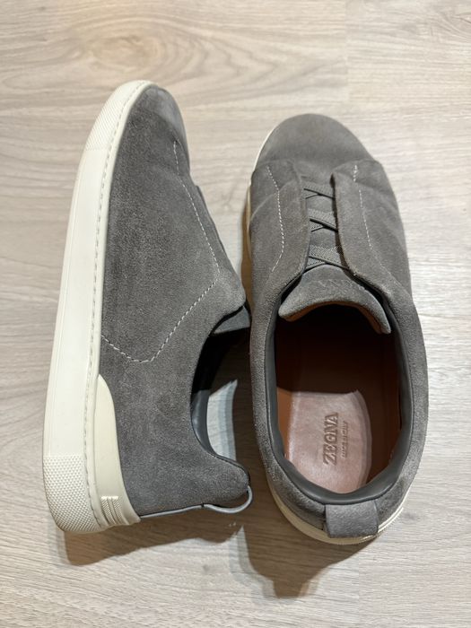 Мъжки обувки Zegna — suede leather — 44 номер