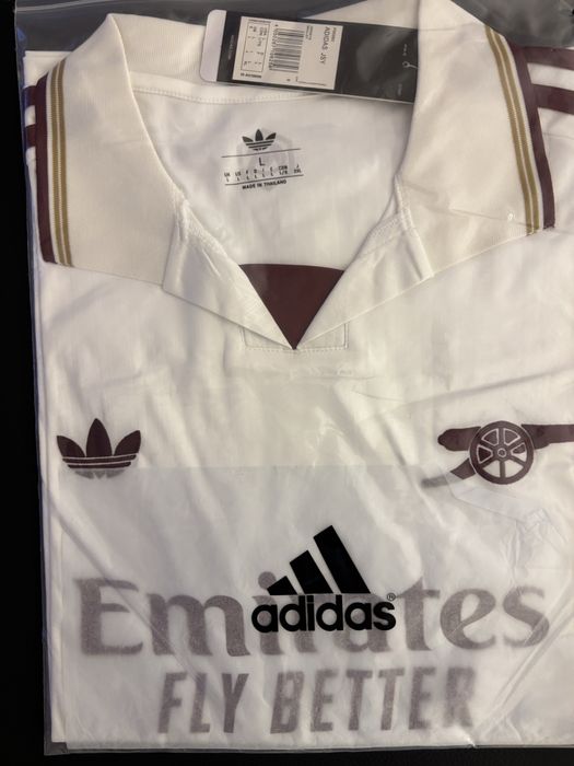 арсенал 25/26, трети екип - различни размери