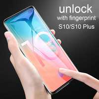 3D UNLOCK GLASS Стъклен протектор Samsung Galaxy S10+ Plus S10e