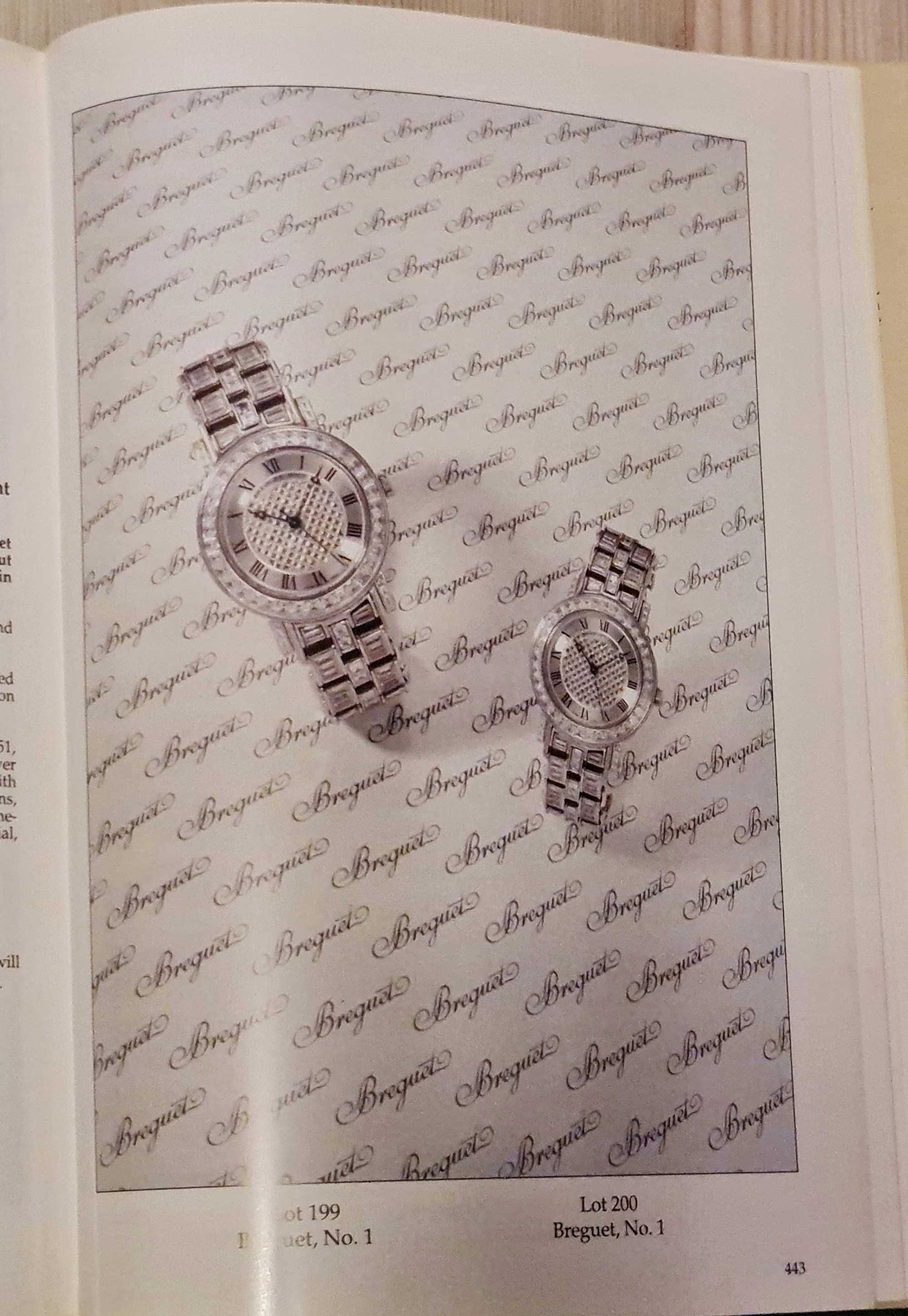 The Art of Breguet,o colectie de 204 ceasuri,editura Habsburg,1991.