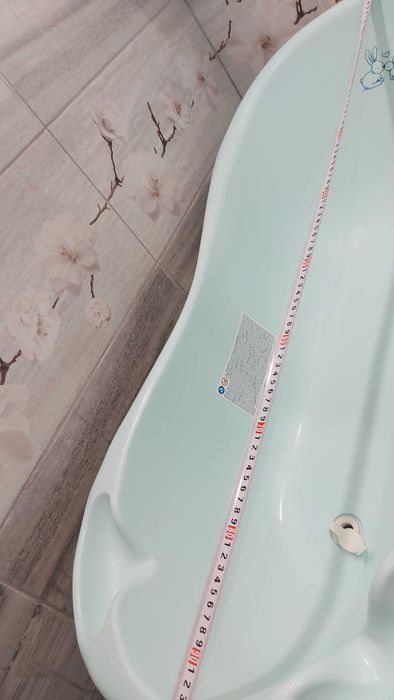 Бебешко корито със стойка и подложка за къпане