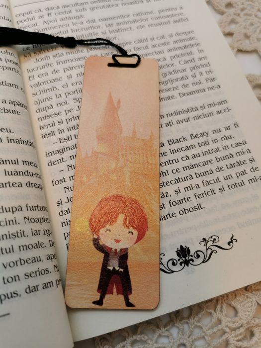 Set semne de carte cu tematica Harry Potter