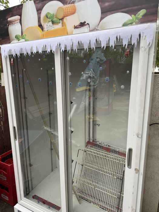 Vitrina frigorifica lactate