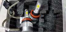 Bec Led H11 16000lm Lumina rece 6500k