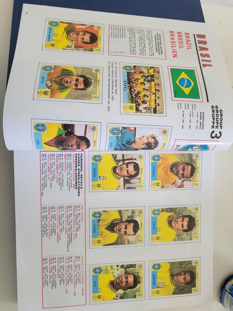 Catalog Panini footbal World Cup 1970-2018