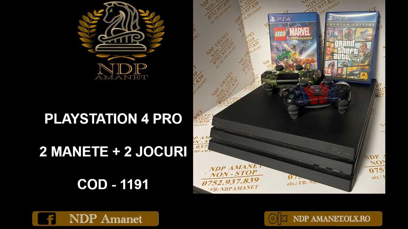 NDP Amanet NON-STOP Bld.Iuliu Maniu nr. 69 PLAYSTATION 4 PRO, 2 MANETE