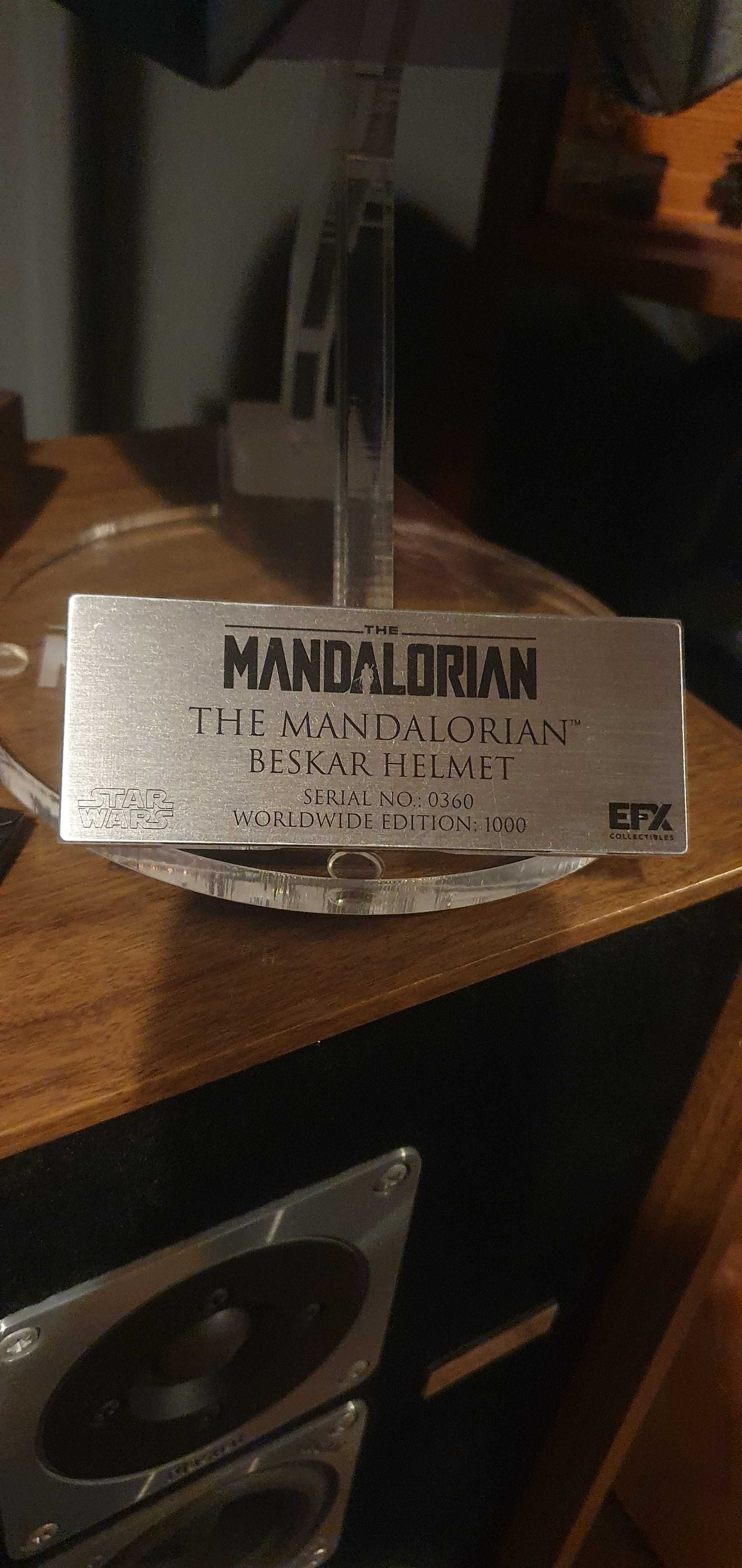 EFX Starwars Mandalorian Beskar helmet season 2