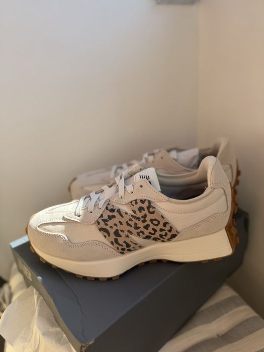 New Balance 327 bej cu model leopard marimea 43 noi originali