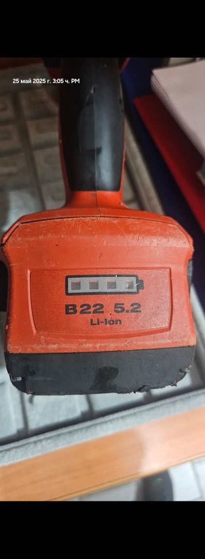 HILTI винтоверти с 4бр. Батерии