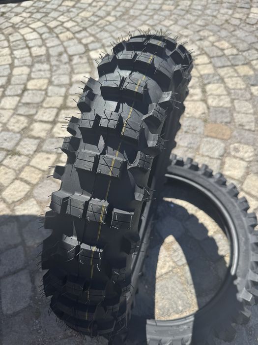 Ендуро гума 078C 140/80-18 жълта лента