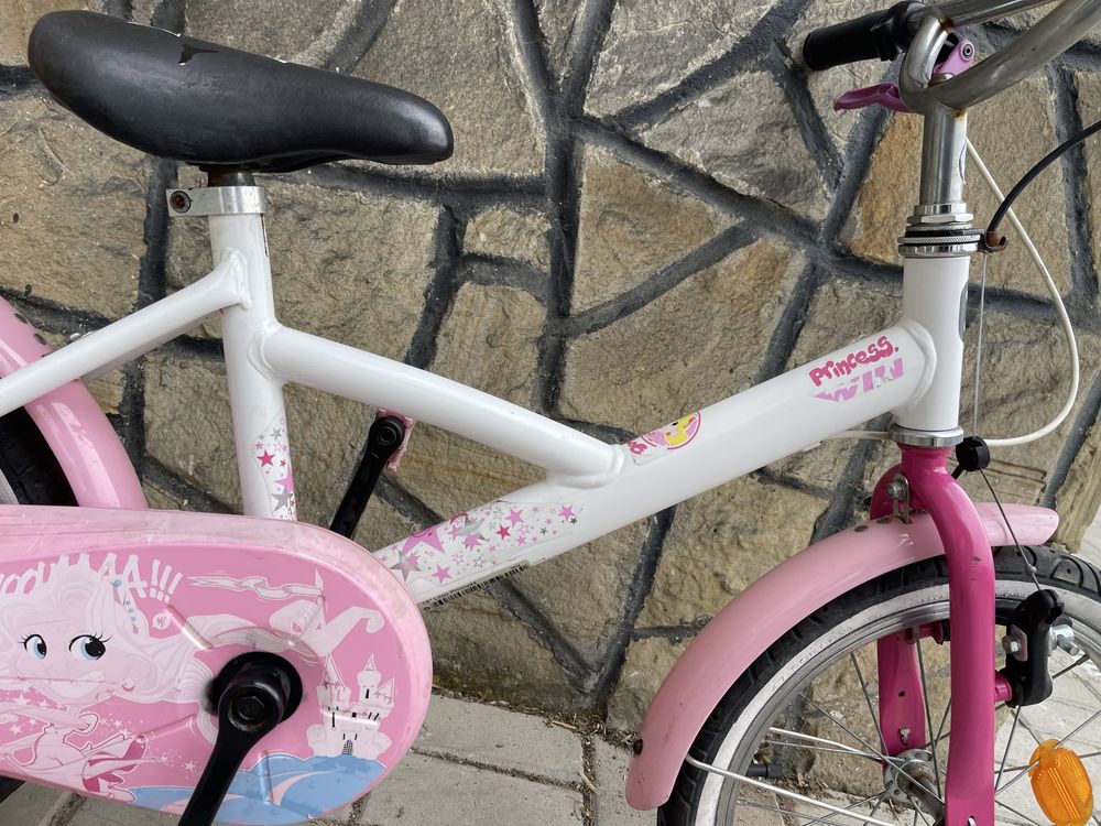 Bicicleta copii btwin princess roti 16”