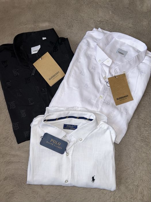 Мъжки ризи Burberry и Polo