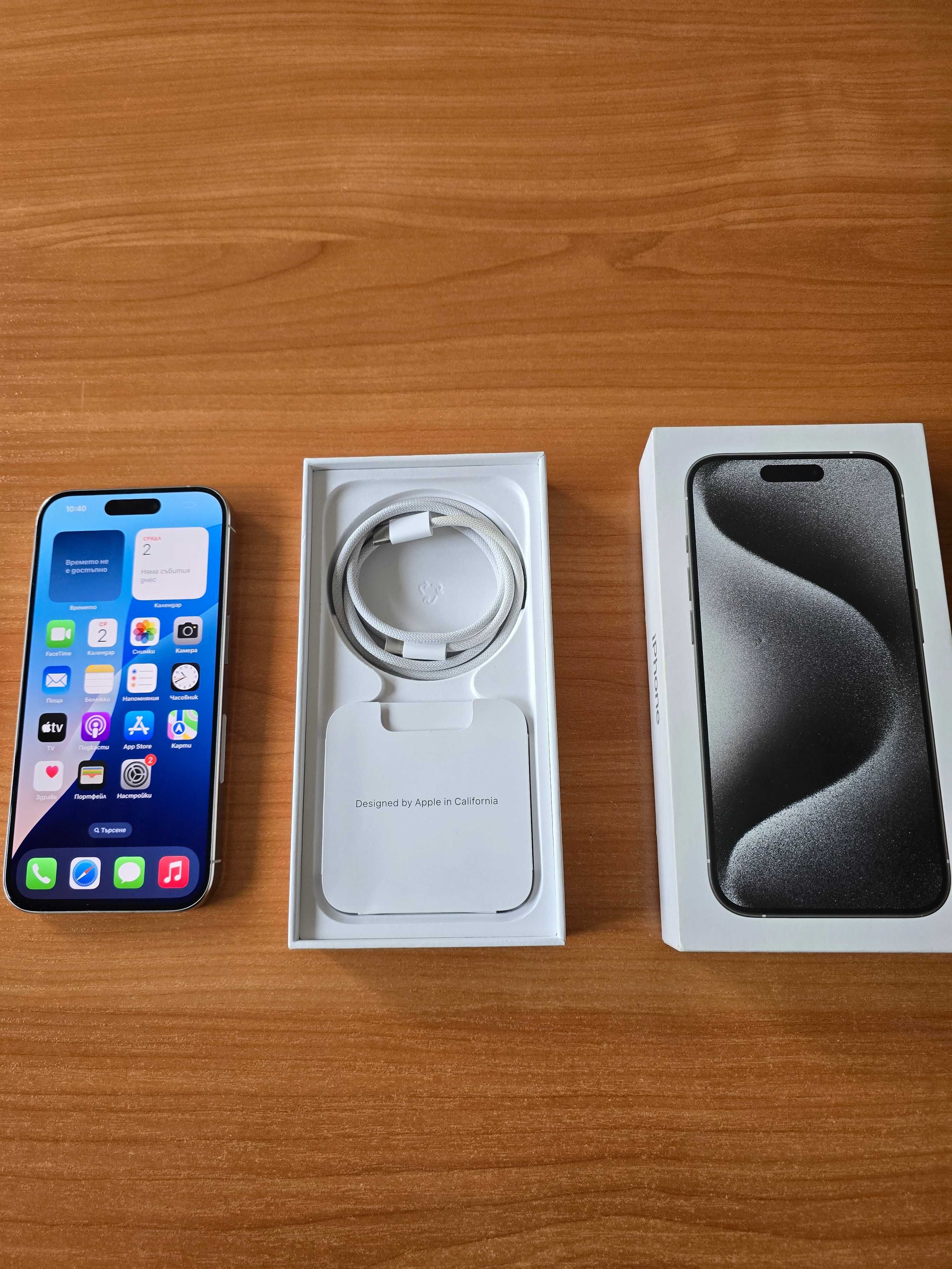 Продавам Iphone 15 Pro 256 GB,  е-сим
