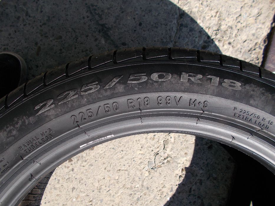 4 anvelope allseason 225 50 18 pirelli runflat dot 2019 profil 6,8 mm
