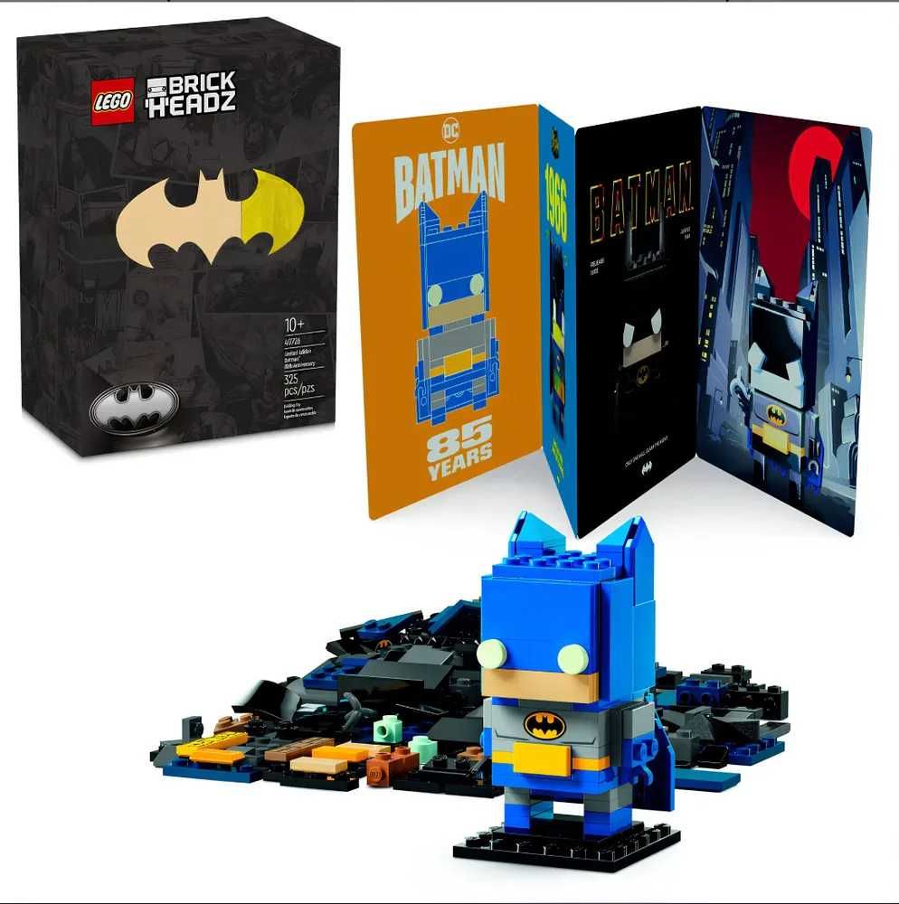 LEGO BrickHeadz: Batman 85 Anniversary (40726). Лимитированное издание