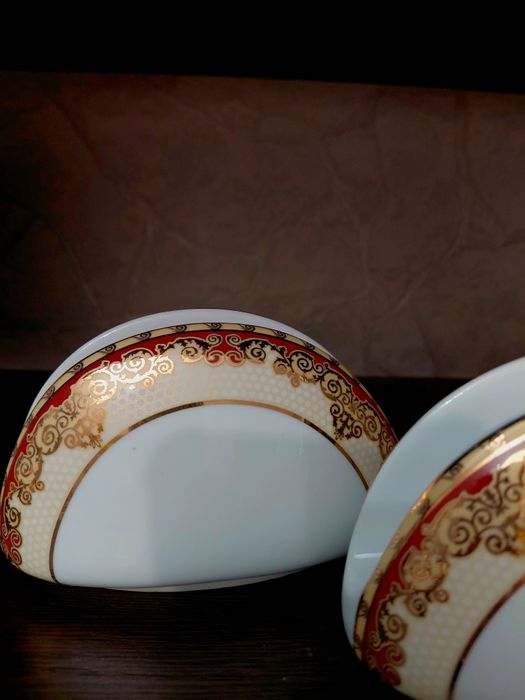 Фарфоровые салфетницы