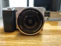 Sony Alpha A6100 Aparat Foto 24 MP Kit cu Obiectiv 16-50mm 4K Argintiu