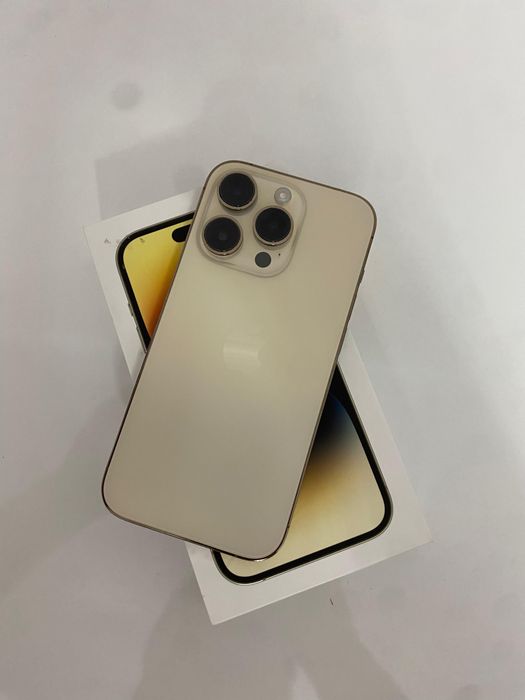 Продам iPhone 14 pro Gold 128gb