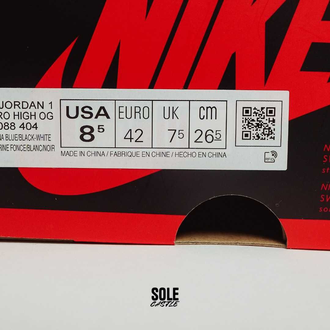 Nike Air Jordan 1 Retro High 'Dark Marina Blue'