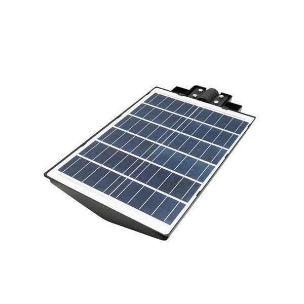Led соларна лампа 300w за улично осветление 6500k със соларен панел, д