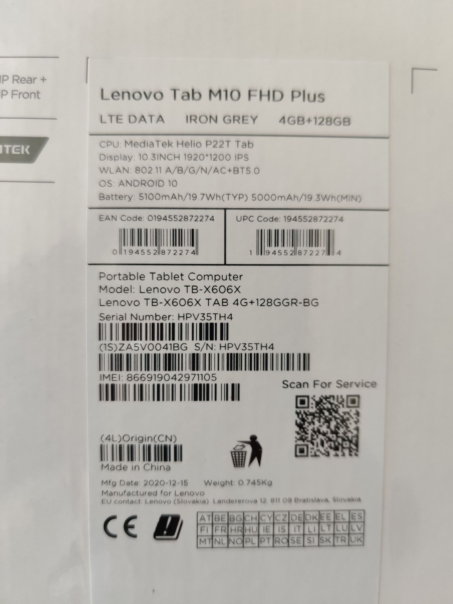 Lenovo Tab M10 Plus