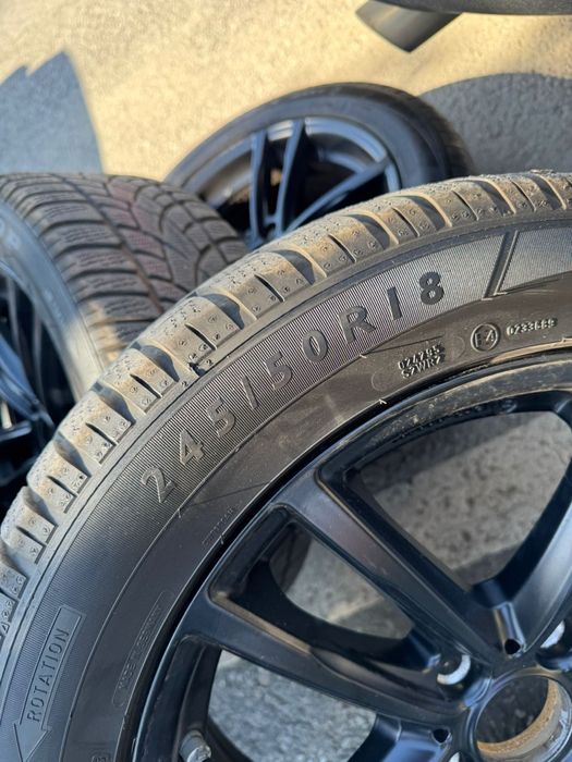 Roti BMW X3 X4 245/50/18 originale Dunlop Iarna DOT2923