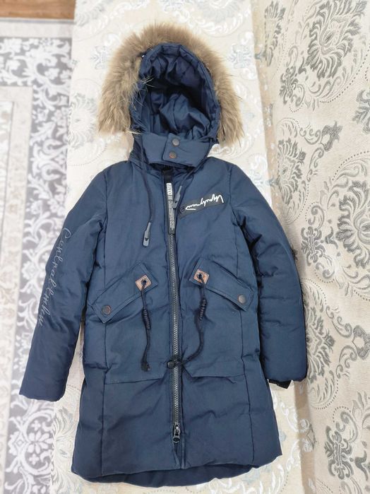 Детский пуховик  в хорошем состоянии!