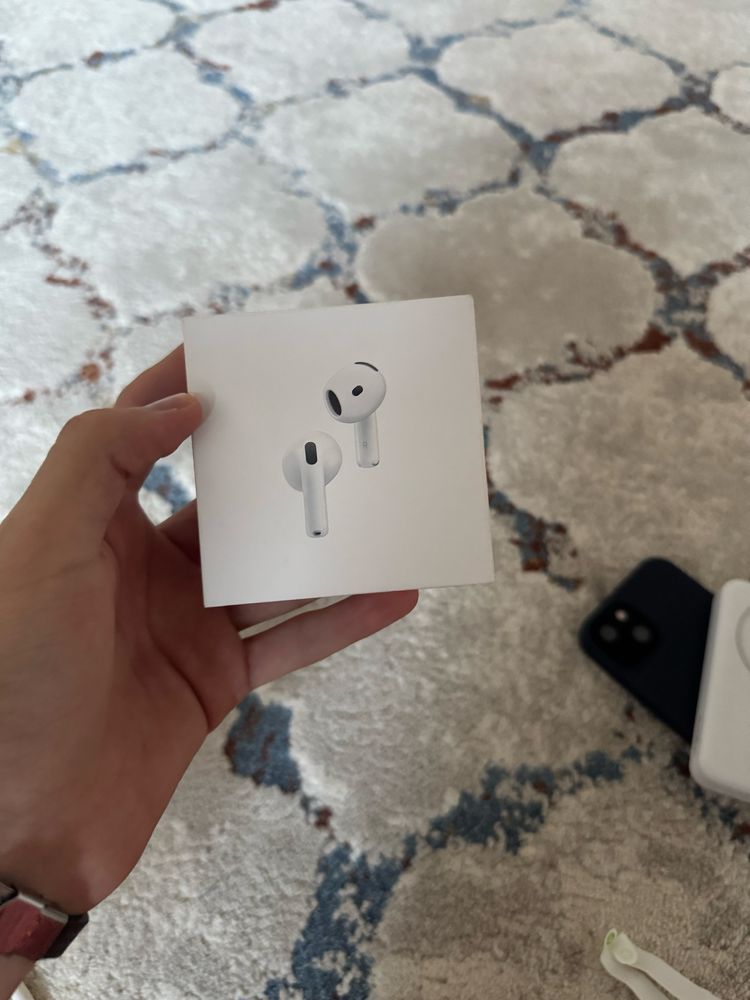 Сатылады: AirPods 4 ANC (2-3 ай қолданылған, оригинал)