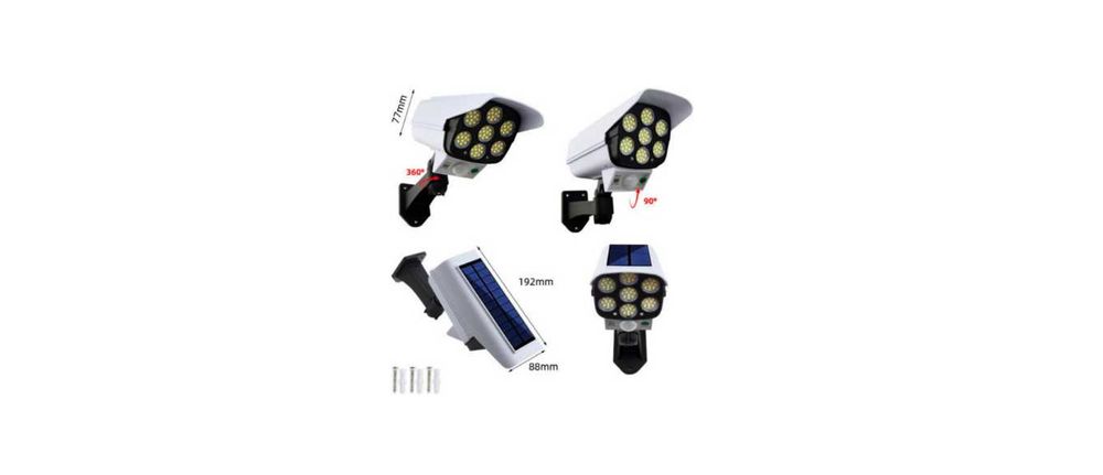 Уличный светильник, на солнечной батарее.