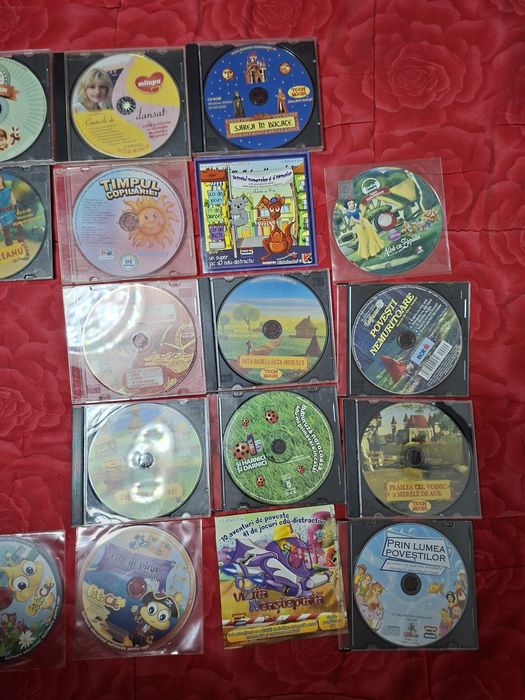 DVD originale cu povesti pt copii