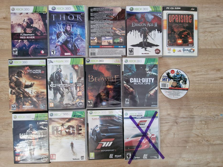 Продам диски Xbox 360