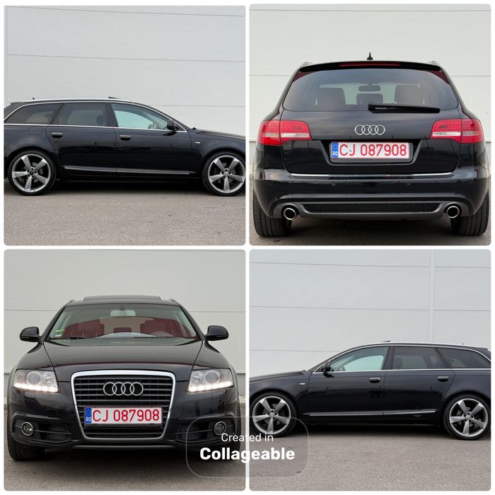 Audi A6 C6/S line/2.0TDI/Automat/Detin raport Carvertical/Jante Iarna