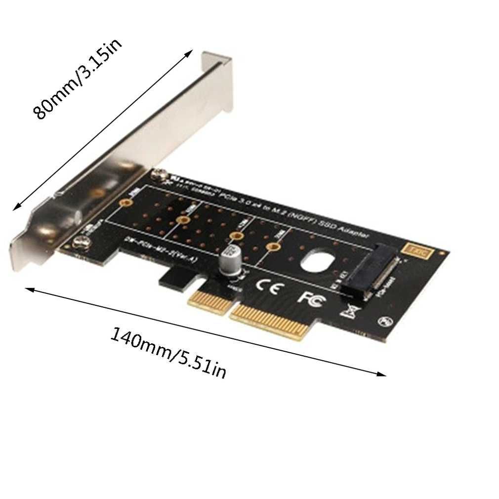 Преходник M.2 (M2) SSD NVME към PCI-E 3.0 x4 + Гаранция