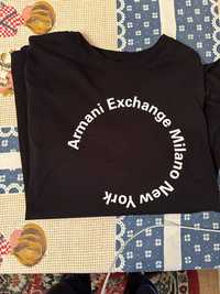 Tricou subtire din colecția Armani Exchange original