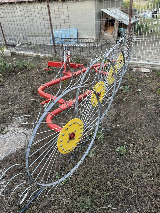 Greblă, Met, Cositore, Plug pentru tractor universal 445