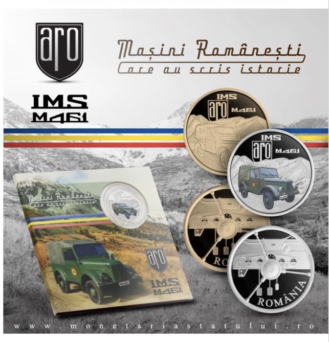 Moneda Argint proof 999% ARO IMS