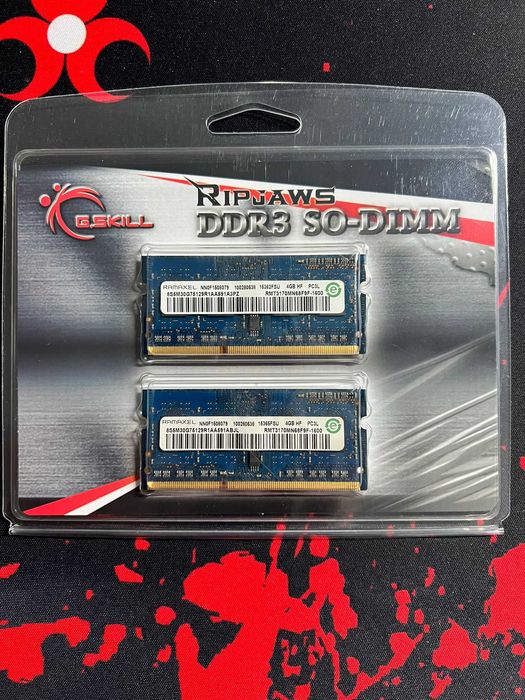 Kit rami 2 x 4gb ddr3